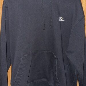 Nike Men's Dark Hoodie with Logo